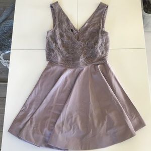 Brand NEW Bebe Lavender Beaded Embroidery Dress
